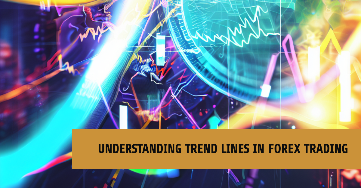 Create an image that visually depicts the concept of trend lines in Forex trading. The image should contain a dynamic and vibrant chart with trend lines indicating an uptrend and downtrend. The chart could be superimposed on a globe or currency symbols to signify the global nature of Forex trading. Please include a compass symbol somewhere to illustrate the idea of navigating the market. The overall style should be captivating and colorful, with a sense of motion or action to make it click-worthy and viral.